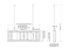 Multibrackets M Pro Series Enclosure 37" Wire Small White Signage Display Enclosures Multibrackets
