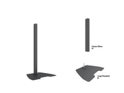 Multibrackets Pro Series Large Floorplate Column - 180cm Mounting Accessory Multibrackets