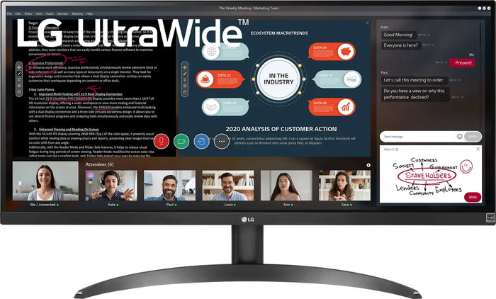 LG 29WP500-B 29" UltraWide Full HD 60Hz IPS Monitor Desktop Monitor LG