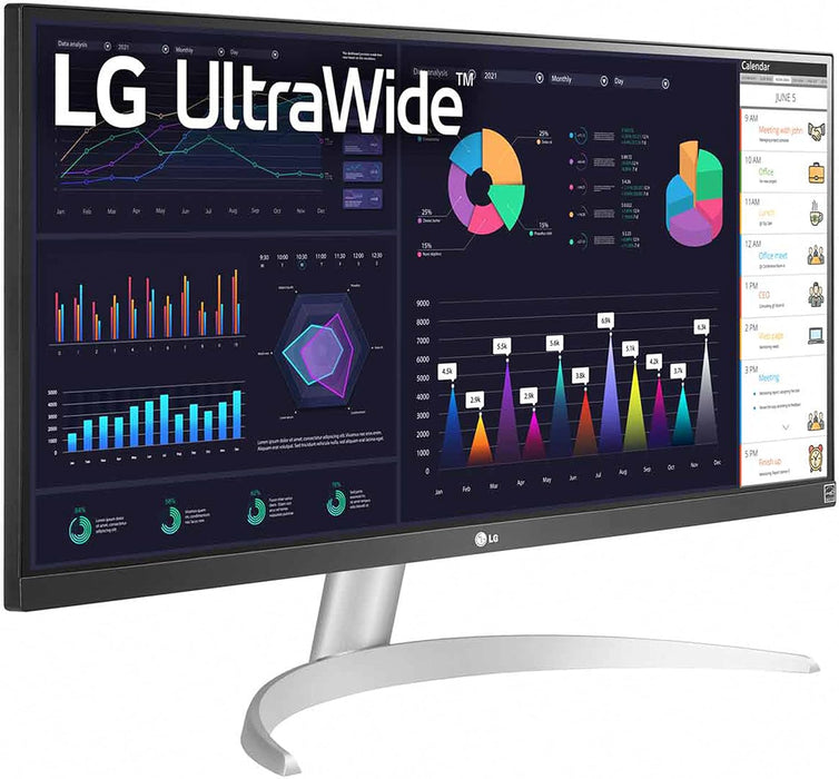 LG 29WQ600-W.AEK 29" 21:9 UltraWide™ Full HD IPS Monitor with AMD FreeSync™