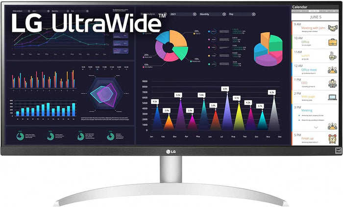 LG 29WQ600-W.AEK 29" 21:9 UltraWide™ Full HD IPS Monitor with AMD FreeSync™ Desktop Monitor LG