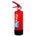 Firexo 2 Litre Fire Extinguisher Fire Extinguisher Firexo