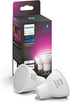 Philips Hue White and Colour Ambiance GU10 Smart Light 2 Pack | 929001953118