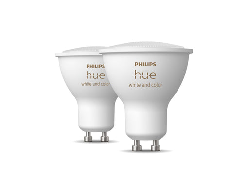 Philips Hue White and Colour Ambience GU10 – Smart Spotlight – (2-pack)