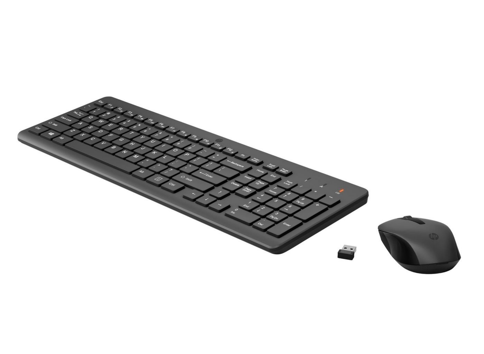 HP 330 Wireless Keyboard & Mouse Combo – Full-Size, Black | 2V9E6AA