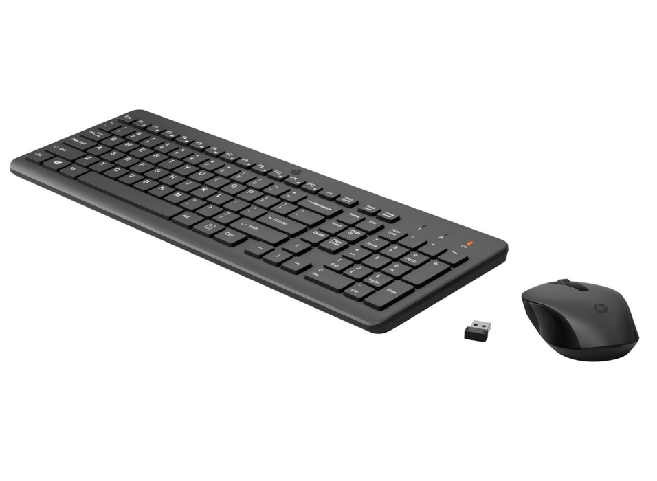 HP 330 Wireless Keyboard Mouse Combo – French Layout | 2V9E6AA#ABF Keyboard & Mouse HP