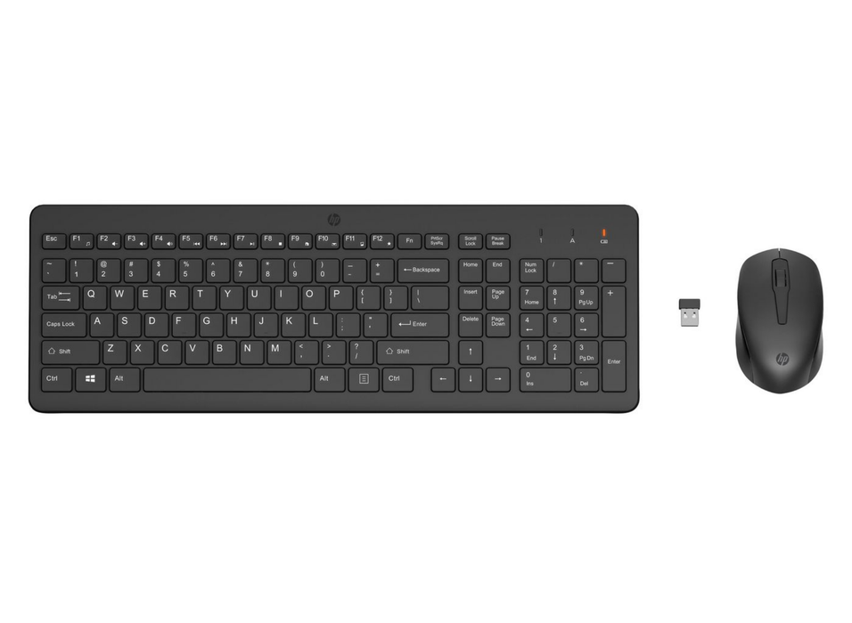 HP 330 Wireless Keyboard & Mouse Set – Full-Size Swiss Layout | 2V9E6AA#UUZ