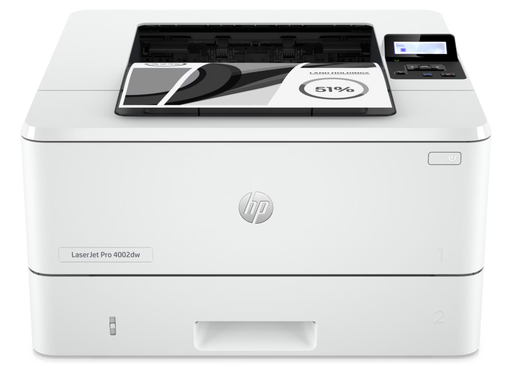 HP LaserJet Pro 4002dw Black and White Wireless Printer | 2Z606F#B19 Laser Printers HP