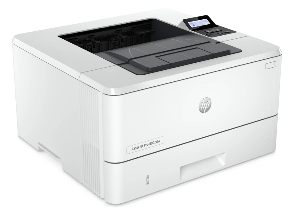 HP LaserJet Pro 4002dw Black and White Wireless Printer | 2Z606F#B19 Laser Printers HP