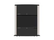 Ergotron CareFit™ Enclosure (Matte Black) For Wall-Mount Computer Workstation | 61-367-060 AV Accessory Ergotron