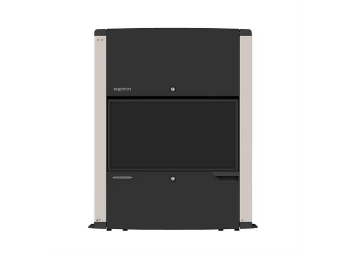 Ergotron CareFit™ Enclosure (Matte Black) For Wall-Mount Computer Workstation | 61-367-060 AV Accessory Ergotron