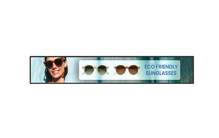 Moove SMB76M2 – 76" 58:9 Ultra-Wide Stretched Bar Monitor Digital Signage Display ScreenMoove