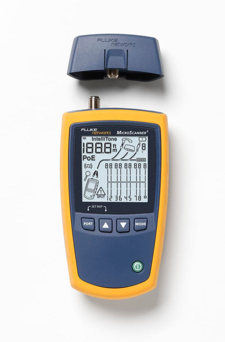 Fluke UTP/FTP/SSTP 460m LCD MicroScanner | MS2-100 Network Cable Tester Fluke