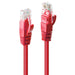 Lindy 2m Cat.6 U/UTP Network Cable, Red | 48033 Network Cable Lindy