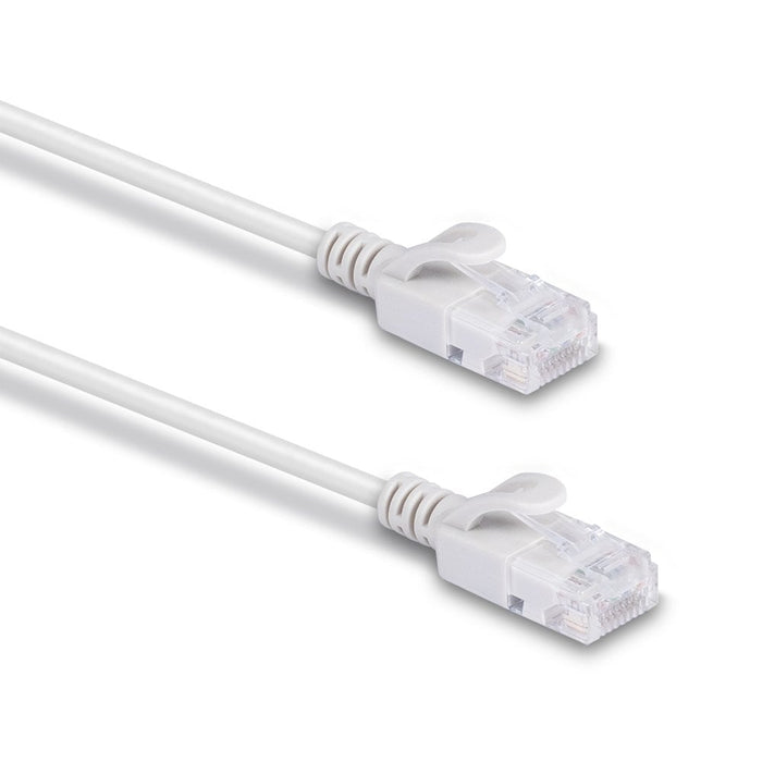 Lindy 2m Cat.6A U/UTP Ultra Slim Network Cable, Grey | 47584 Network Cable Lindy