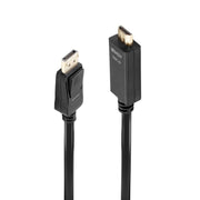 Lindy 2m Display Port to HDMI 4K30Hz Adapter Cable | 36922 HDMI Cable Lindy