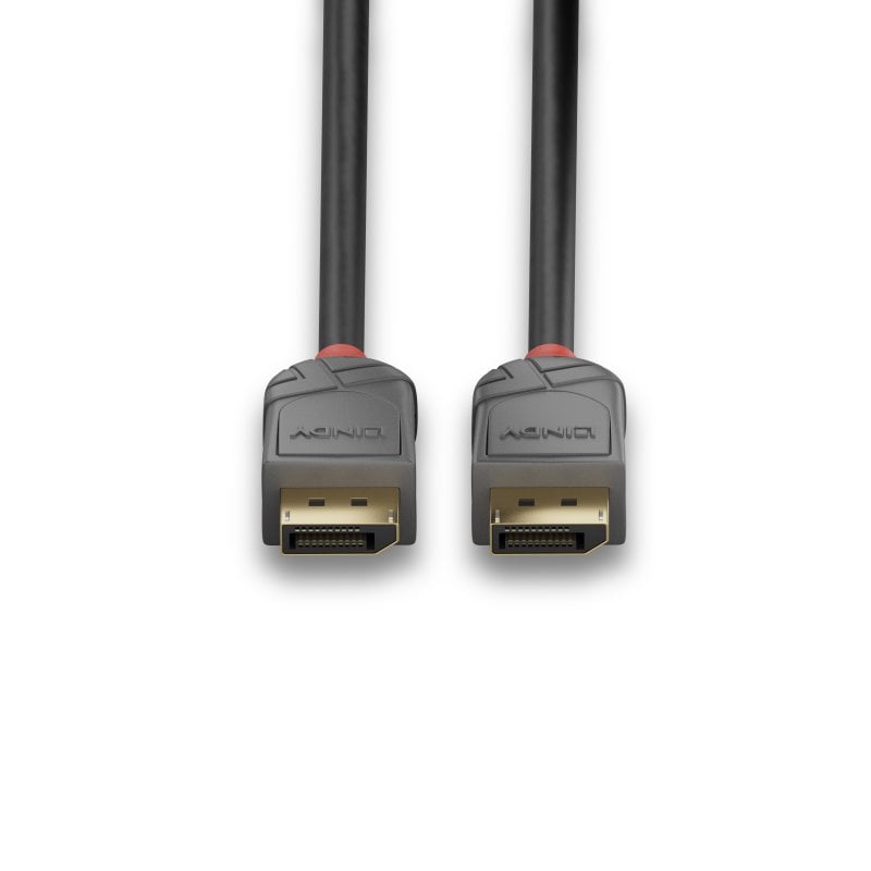 Lindy 2m DisplayPort 1.4 Cable, Anthra Line | 36482 DisplayPort Cable Lindy