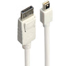 Lindy 2m Mini DisplayPort to DisplayPort Cable, White | 41057