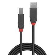 Lindy 2m USB 2.0 Type A to B Cable, Anthra Line | 36673 USB Cable Lindy