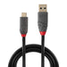 Lindy 2m USB 3.2 Type A to C Cable, 10Gbps, Anthra Line | 36913 USB Cable Lindy