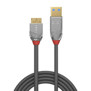 Lindy 2m USB 3.2 Type A to Micro-B Cable, 5Gbps, Cromo Line | 36658 USB Cable Lindy