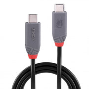 Lindy 2m USB 4 240W Type C Cable, Anthra Line | 36958 USB Cable Lindy