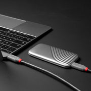 Lindy 2m USB 4 240W Type C Cable, Anthra Line | 36958 USB Cable Lindy