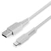 Lindy 2m USB to Lightning Cable, White | 31327 USB Cable Lindy