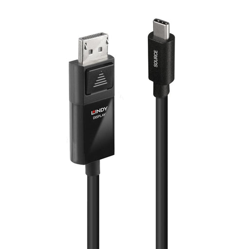 Lindy 2m USB Type C to DP 8K60 Adapter Cable | 43342 USB-C Cable Lindy