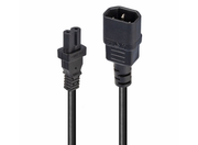 Lindy 2m IEC C14 to IEC C7 (Figure 8) Power Cable | 30312 Power Cable Lindy