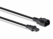 Lindy 2m IEC C14 to IEC C7 (Figure 8) Power Cable | 30312 Power Cable Lindy