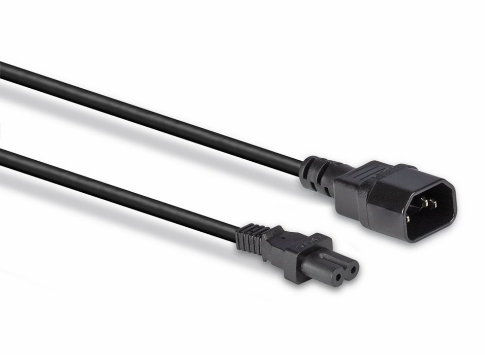 Lindy 2m IEC C14 to IEC C7 (Figure 8) Power Cable | 30312