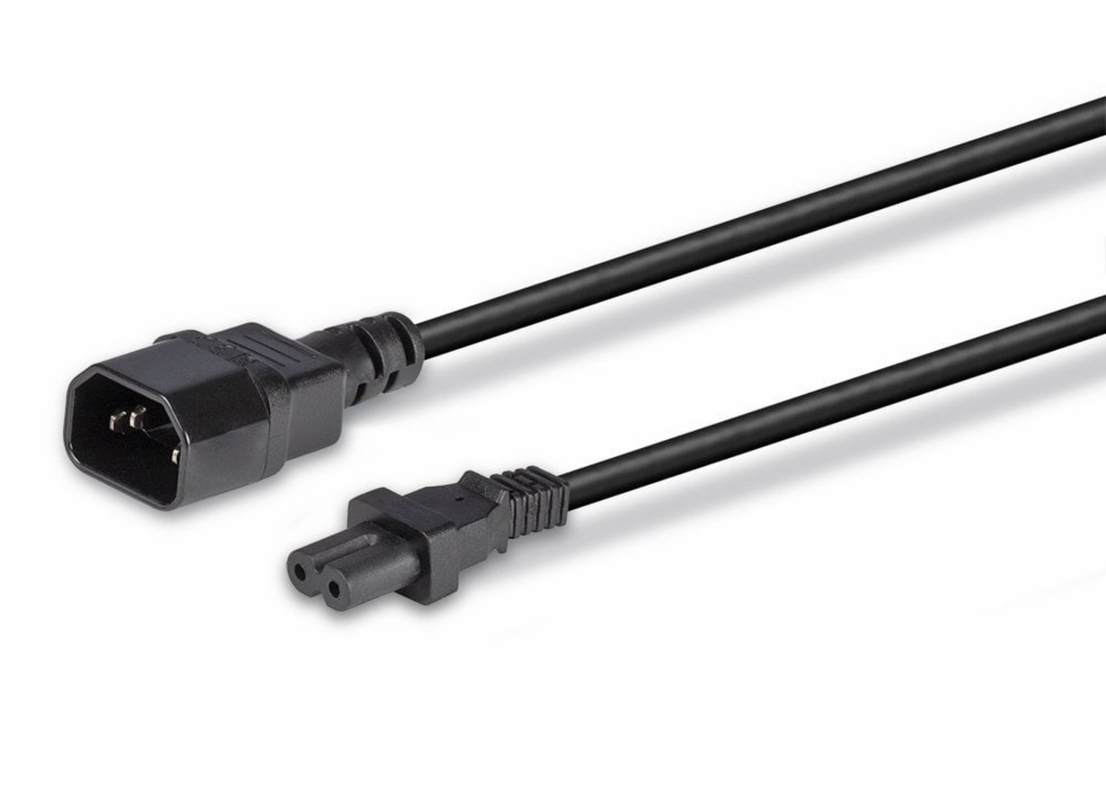 Lindy 2m IEC C14 to IEC C7 (Figure 8) Power Cable | 30312 Power Cable Lindy
