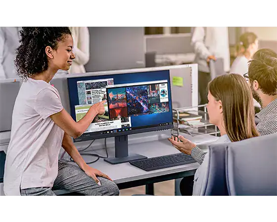 Lenovo ThinkVision E24-28 23.8" Full HD 60Hz IPS Monitor Desktop Monitor Lenovo