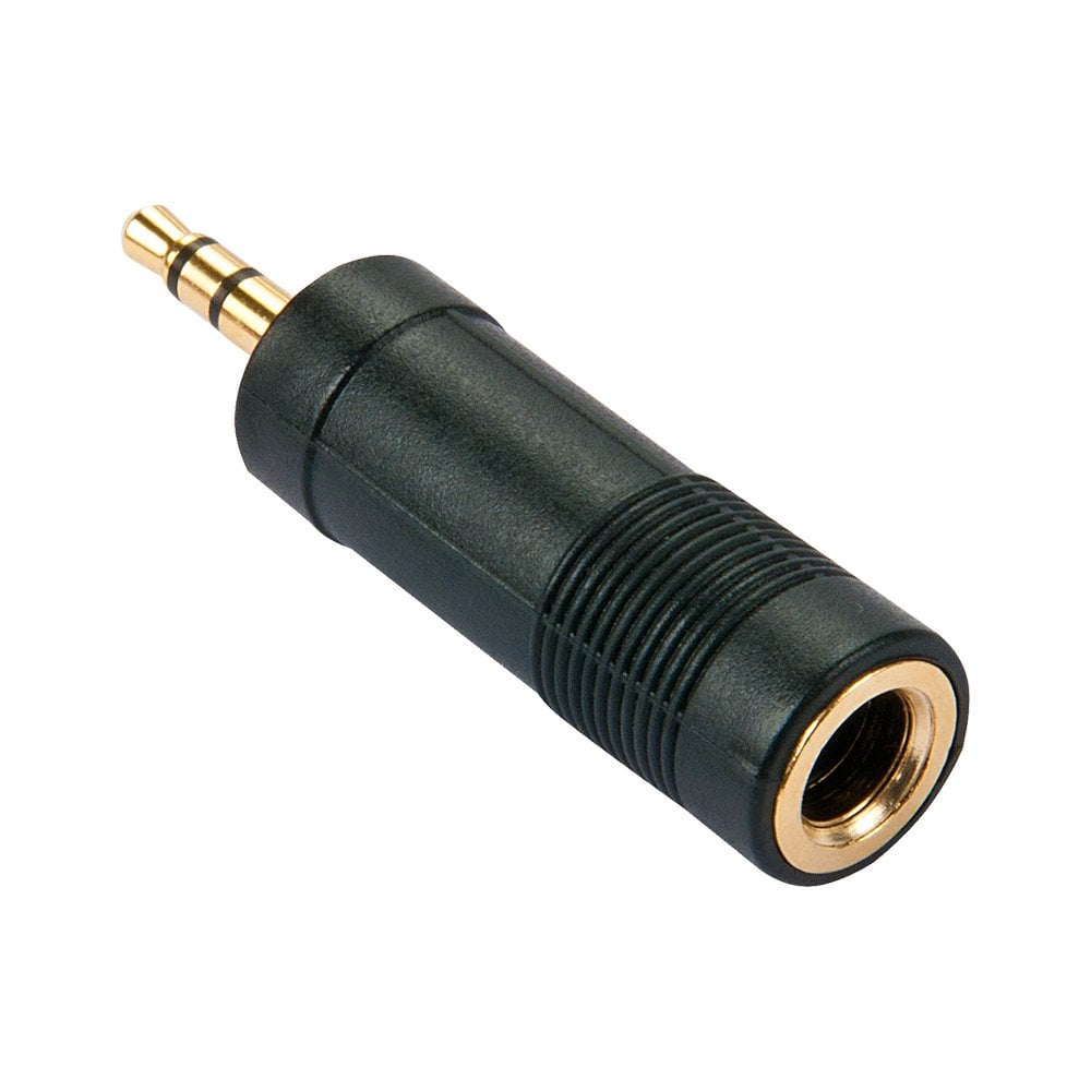 Lindy 3.5mm Stereo Jack Male to 6.3mm Stereo Jack Female Adapter | 35621 Adapter / Converter Lindy