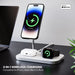 Alogic MSP31CS15W 3-in-1 Wireless Charging Station - Apple Certified Power & Charging Alogic