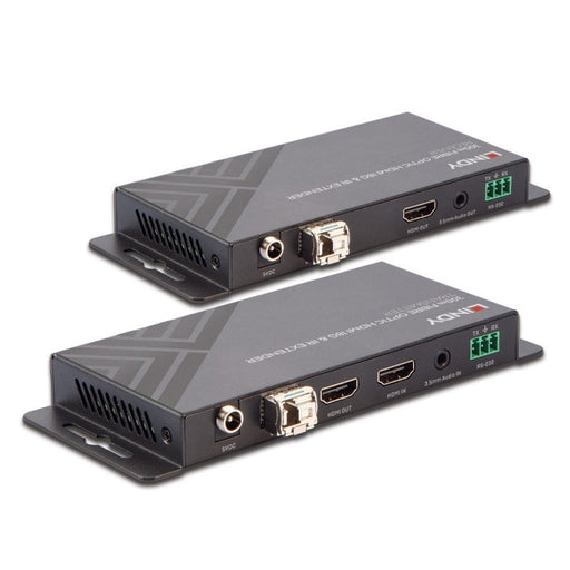 Lindy 300m/1000m Fibre Optic HDMI 4K60, IR, RS232 & Audio Extender | 38174