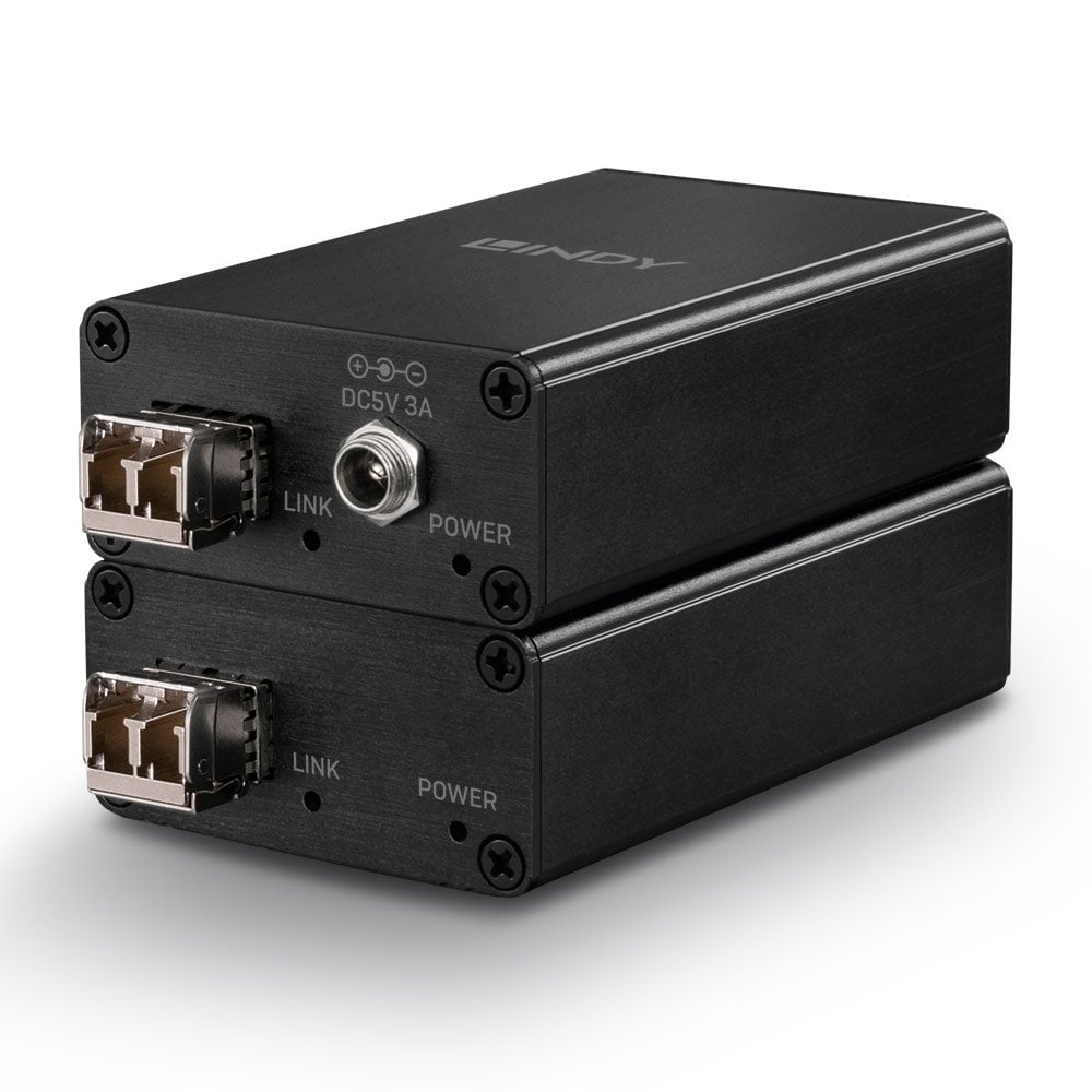 Lindy 300m 2 Port Fibre Optic USB 3.0 Extender | 43363 AV Extender Lindy