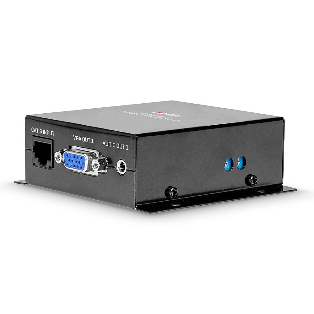 Lindy 300m Cat.6 2 Port VGA Receiver | 35404 Splitter Lindy