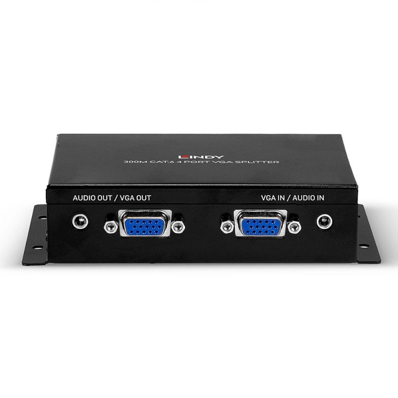 Lindy 300m Cat.6 4 Port VGA Splitter Extender Transmitter | 35403 AV Extender Lindy