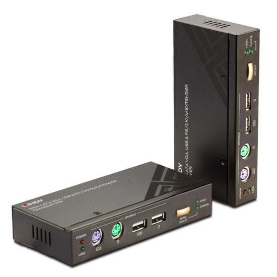 Lindy 300m CAT5 KVM Extender Combo USB & VGA | 39378 Switches Lindy