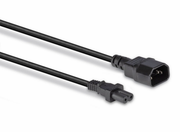 Lindy 1m IEC C14 to IEC C7 (Figure 8) Power Cable | 30311 Power Cable Lindy