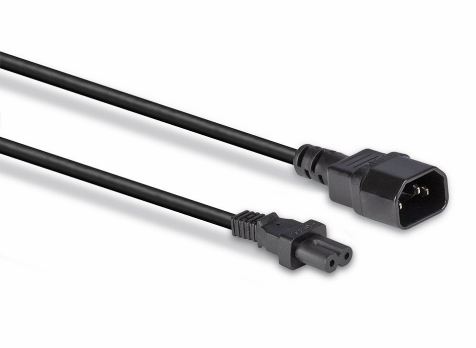 Lindy 1m IEC C14 to IEC C7 (Figure 8) Power Cable | 30311