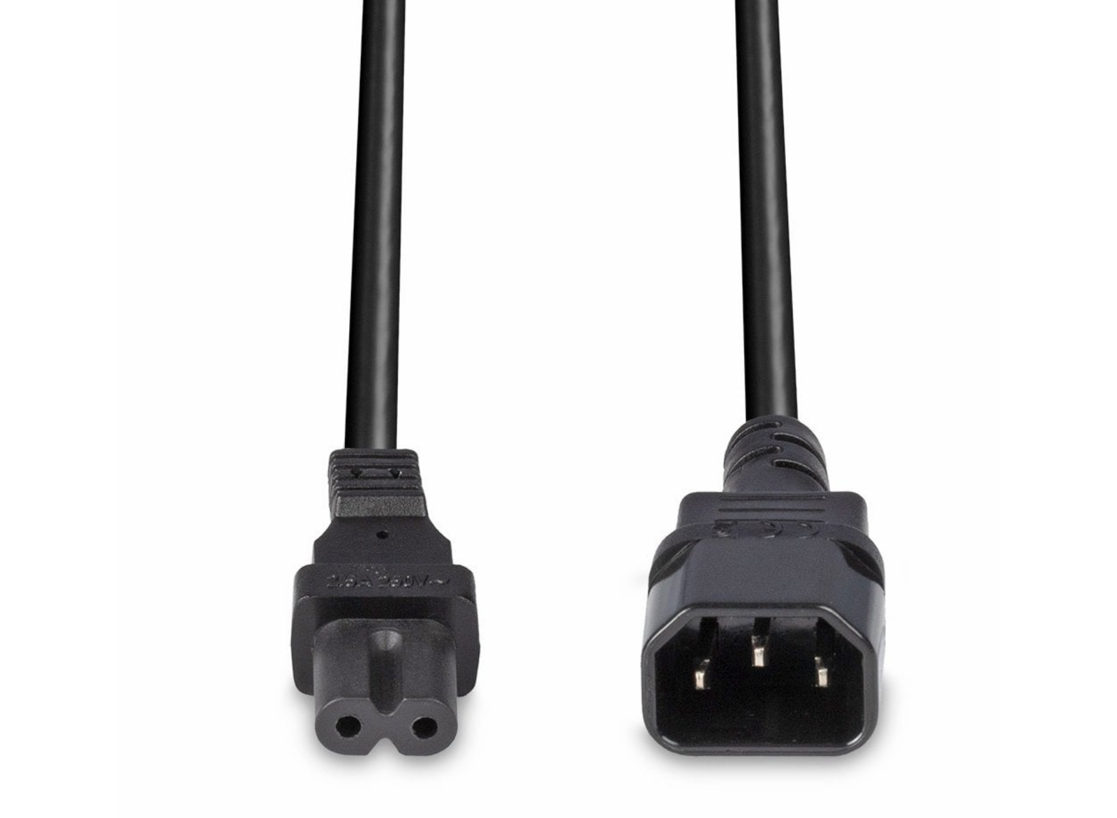 Lindy 1m IEC C14 to IEC C7 (Figure 8) Power Cable | 30311 Power Cable Lindy