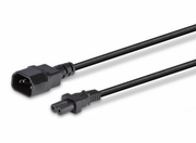 Lindy 1m IEC C14 to IEC C7 (Figure 8) Power Cable | 30311 Power Cable Lindy