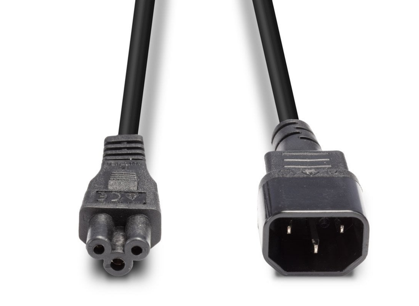 Lindy 3m C5 to C14 Mains Cable, Lead Free | 30342 Power Cable Lindy