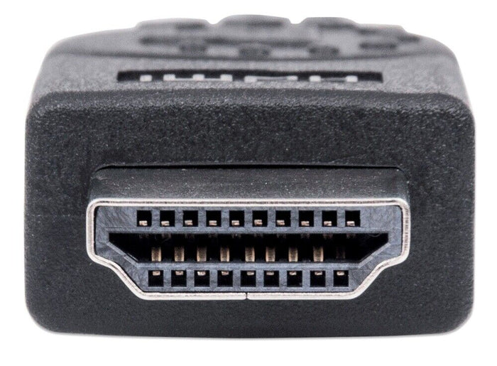 Manhattan 306119 HDMI Cable 1.8M 4K/30Hz Male To Male Black Polybag HDMI Cable Manhattan