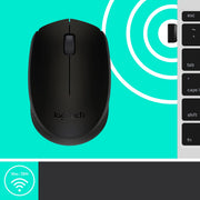 Logitech M170 Ambidextrous Optical RF Wireless 1000 DPI Wireless Mouse | 910-004424 Keyboard & Mouse Logitech