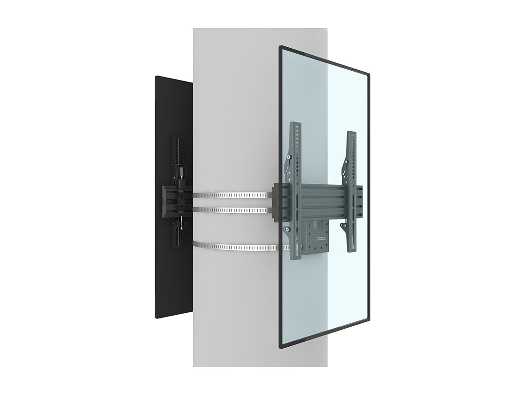 Multibrackets Pro Series M Wallmount Column Dual - (32"-65") Wall Mount Bracket Multibrackets
