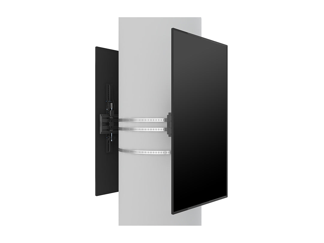 Multibrackets Pro Series M Wallmount Column Dual - (32"-65") Wall Mount Bracket Multibrackets
